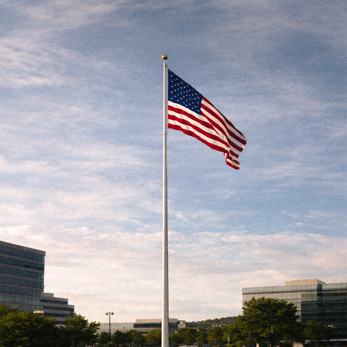 APEX Series 100ft 4 Sections Commercial Flagpole - .500in Wall Thickness - 12in Butt Diameter - Image 6