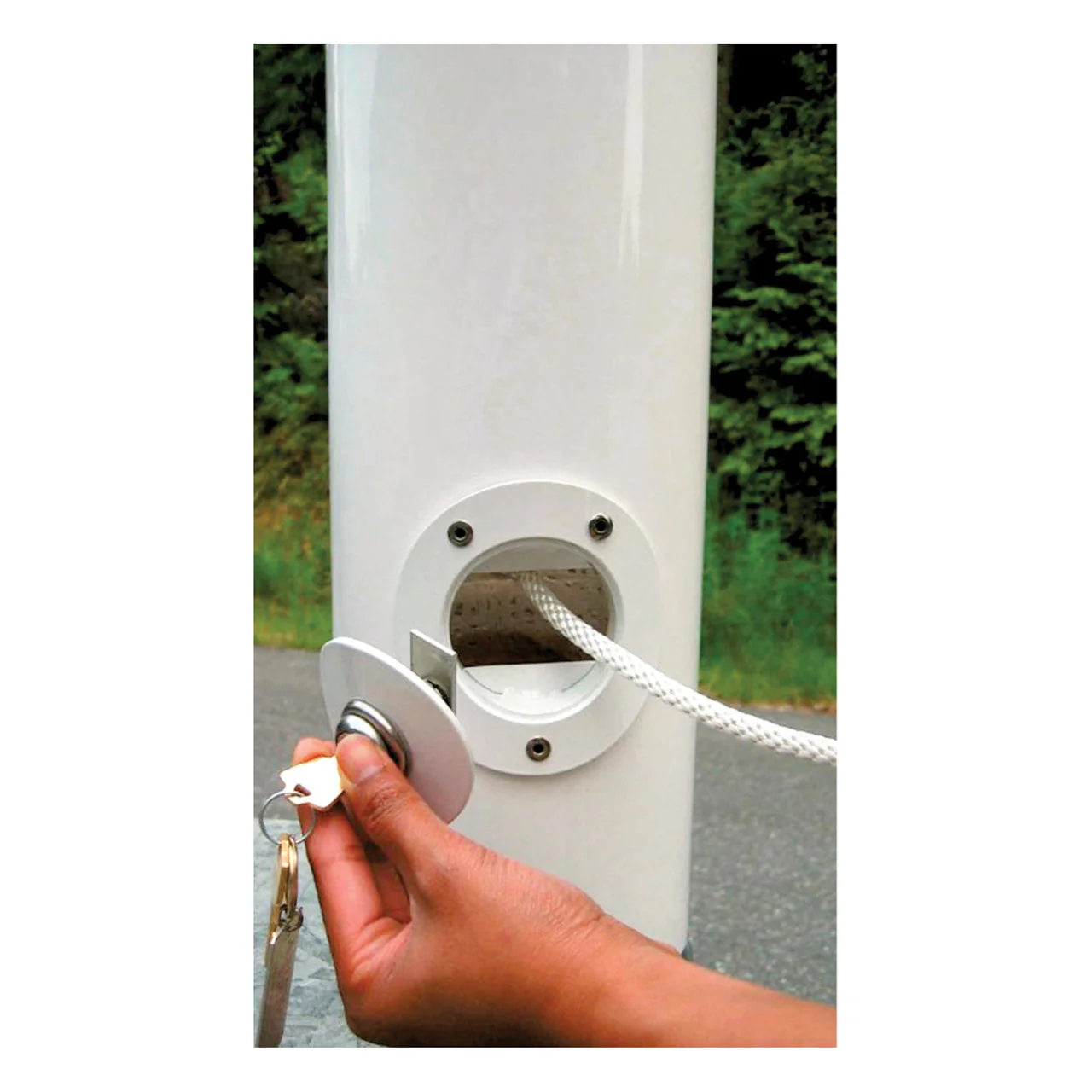 25ft Commercial Fiberglass Pole - Internal Halyard - Image 2