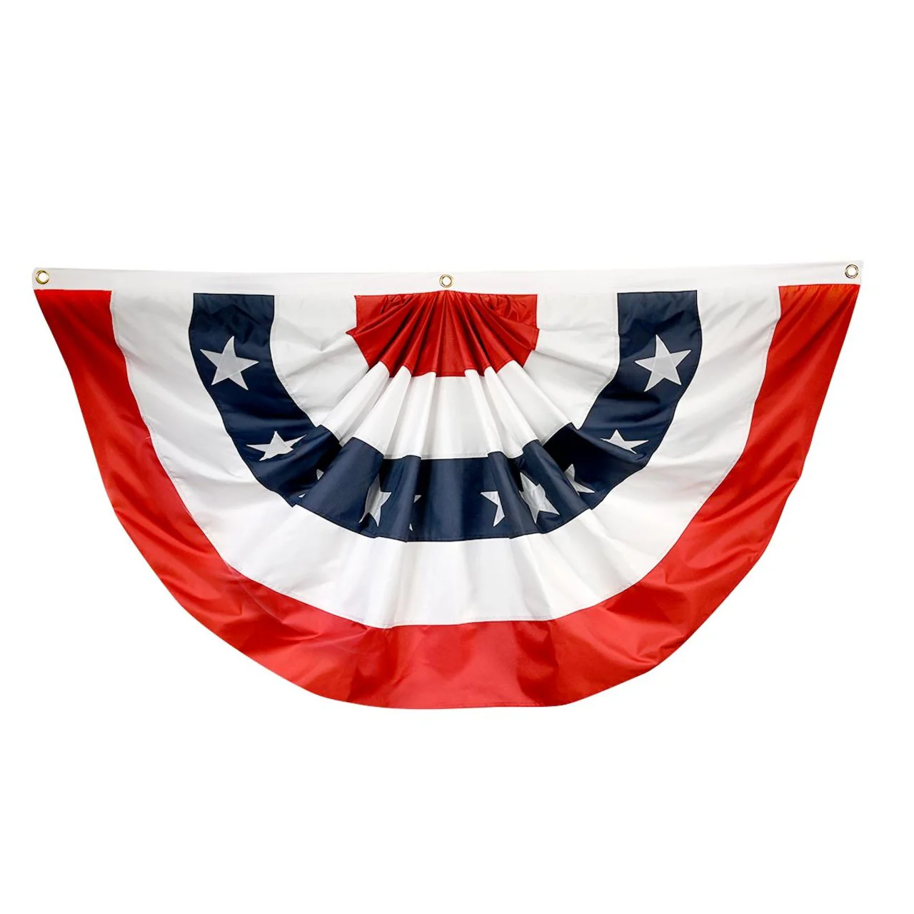 3ft x 6ft Super Tough Sewn Polyester Pleated Fan - Image 3
