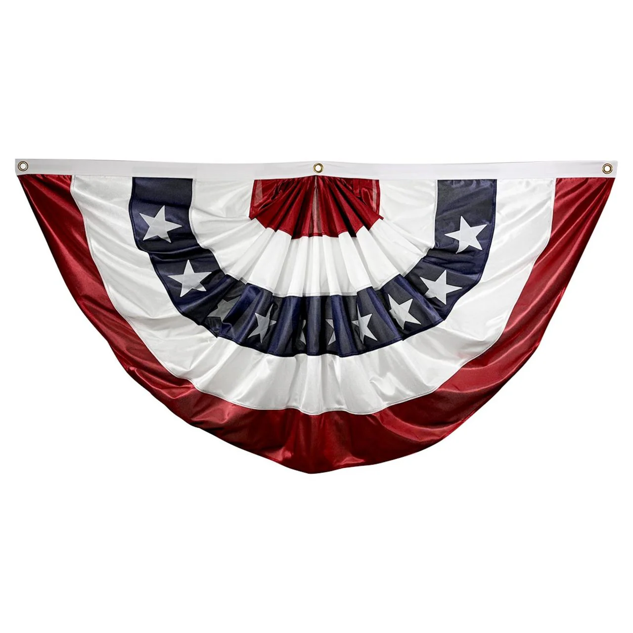 3ft x 6ft Super Tough Sewn Polyester Pleated Fan - Image 4