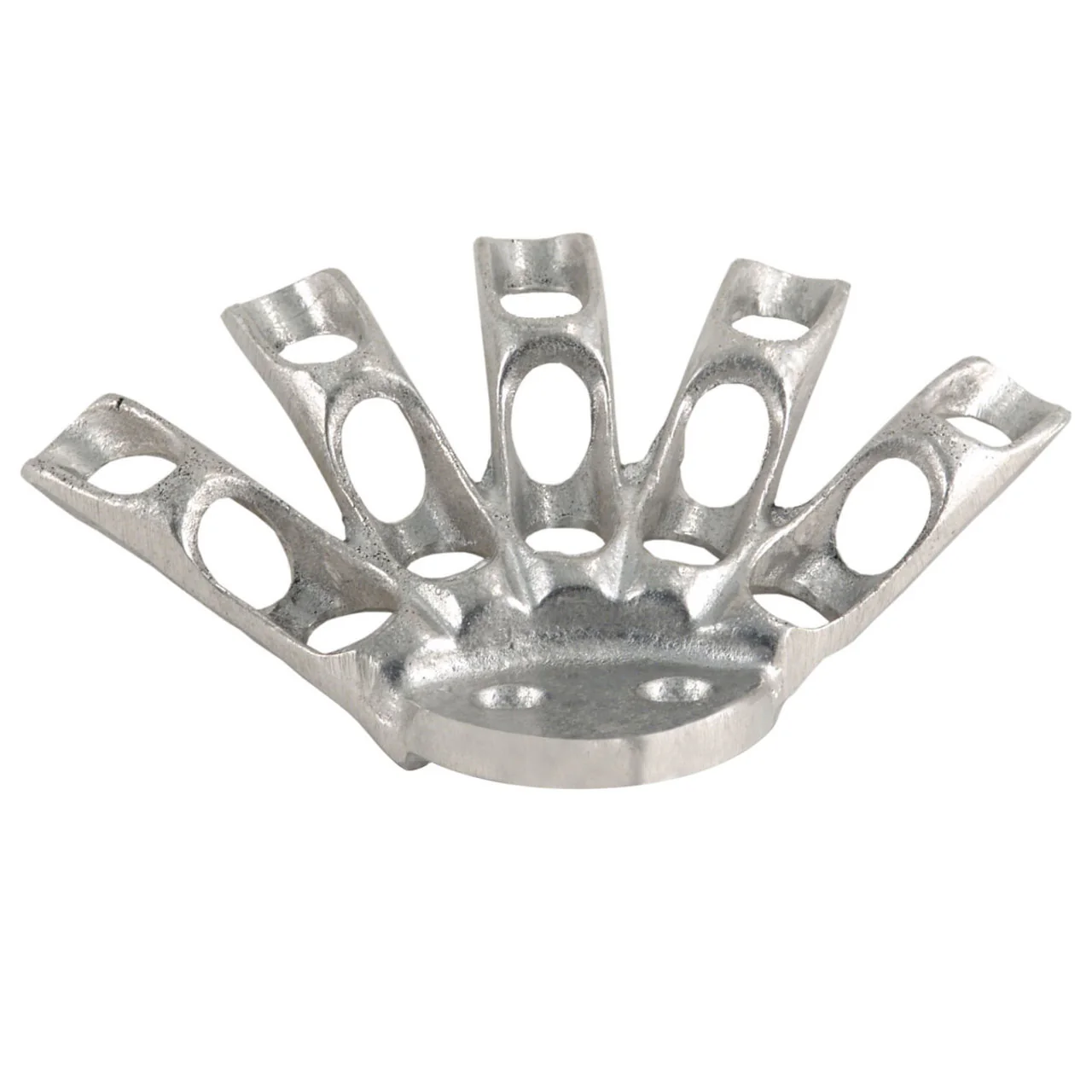 5 Silver Finger Aluminum Bracket - Image 3