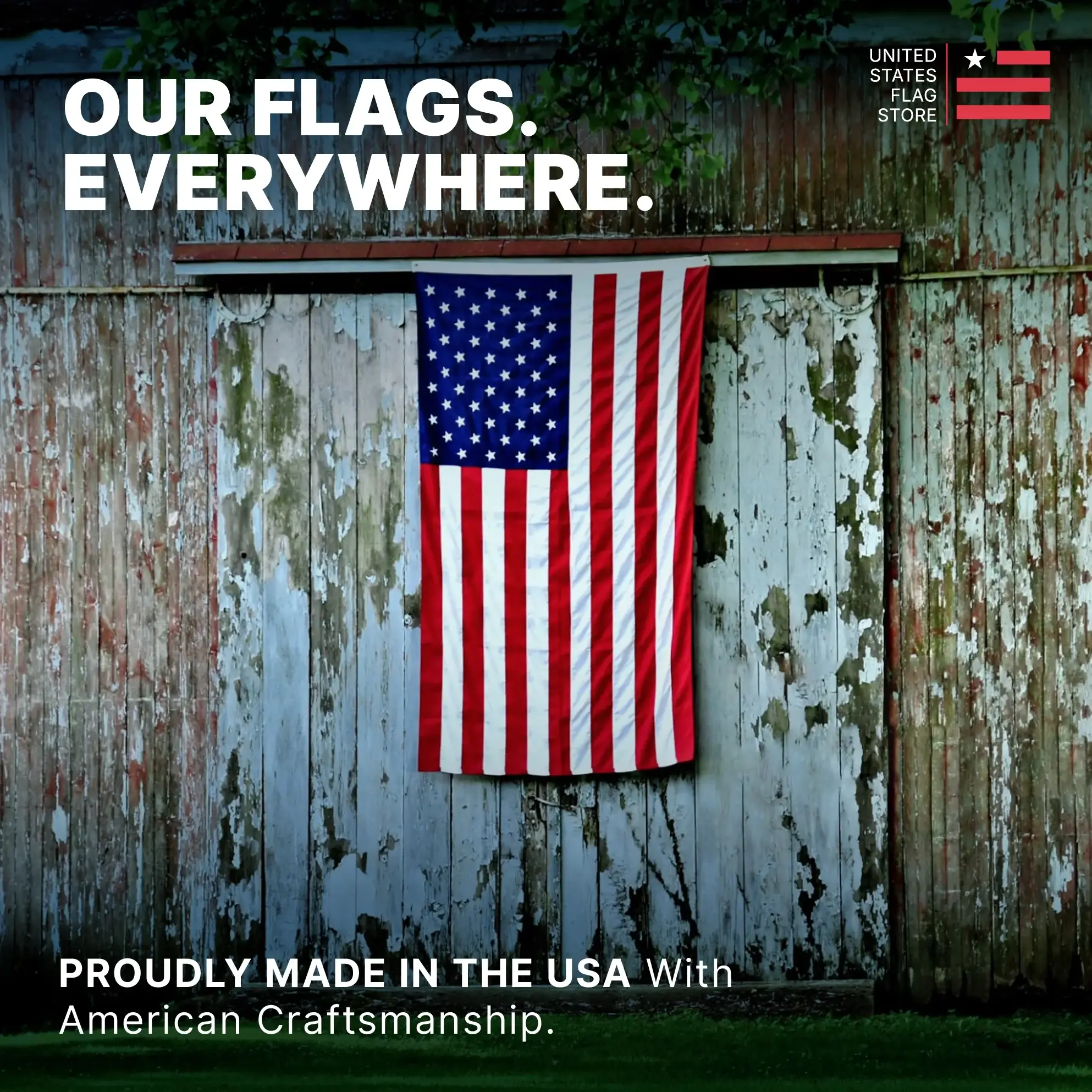 5ft x 8ft Super Tough Knitted Polyester American Flag - US Made - Image 14
