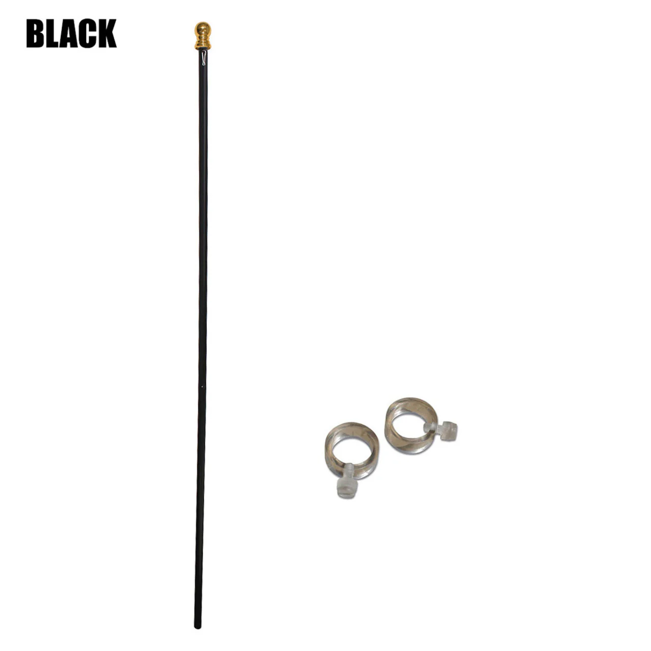 Super Tough 6ft Aluminum Two Piece Spinner Residential Flagpole - Image 8