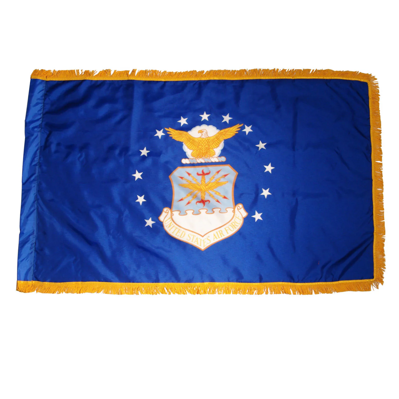 Super Tough Indoor Flagpole Kit with Nylon 3' x 5' Air Force Flag - Image 6