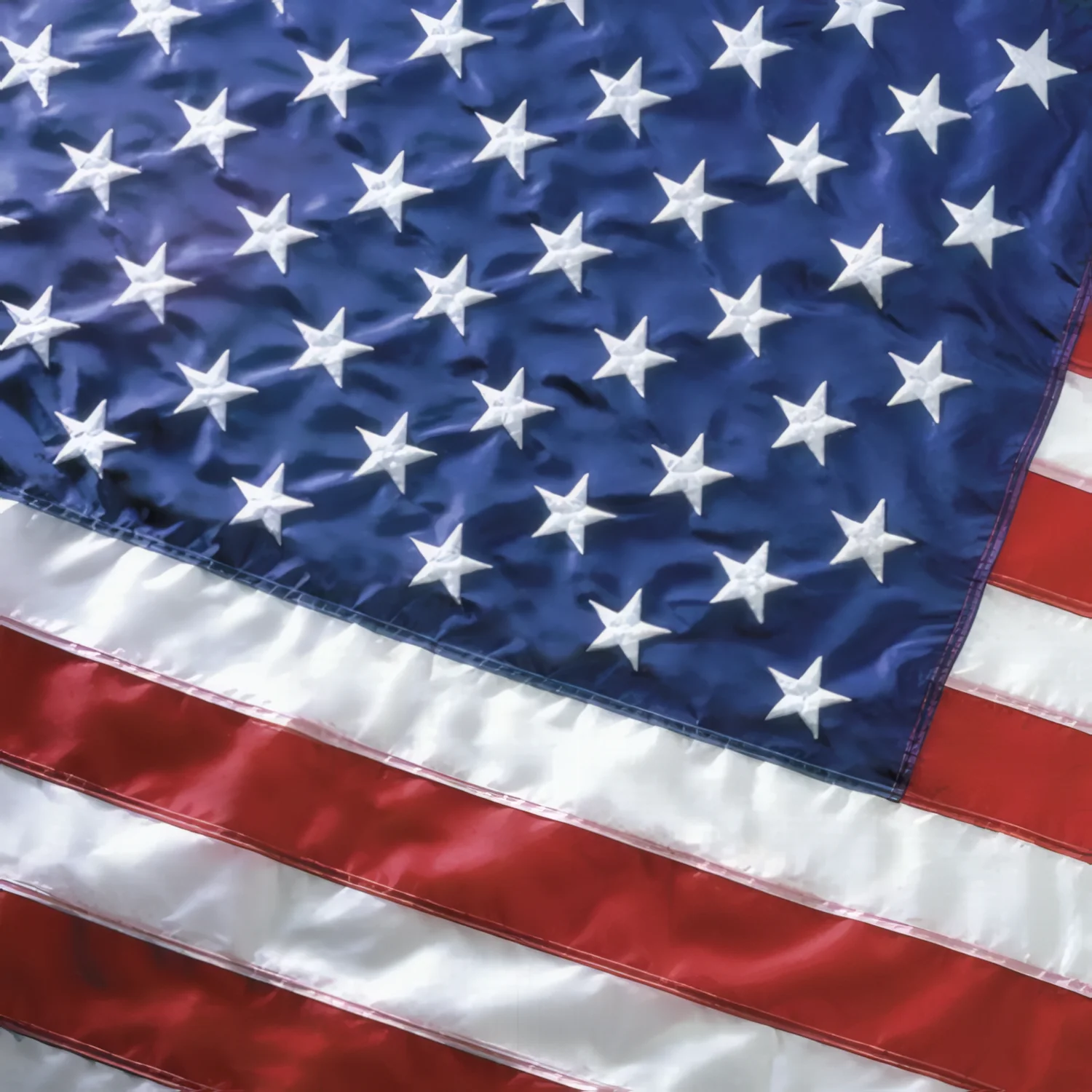 Valley Forge Perma-Nyl 12ft x 18ft Nylon American Flag - Image 2