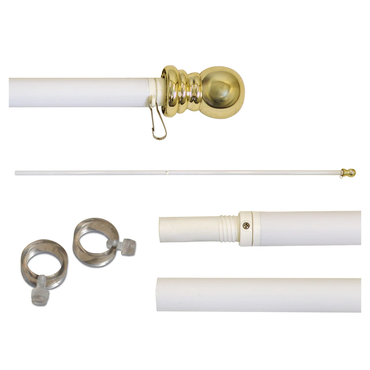 Super Tough Nylon Outdoor American Flag Kit - Image 10
