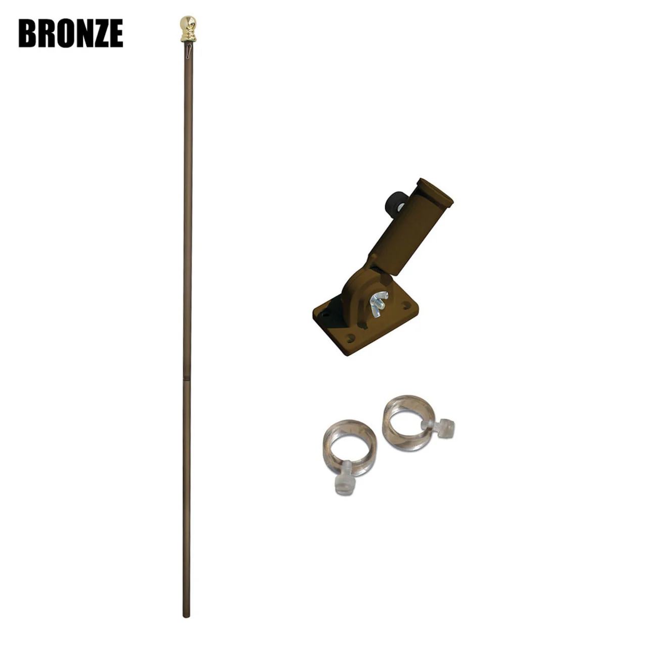 Super Tough Nylon Outdoor American Flag Kit - Image 4