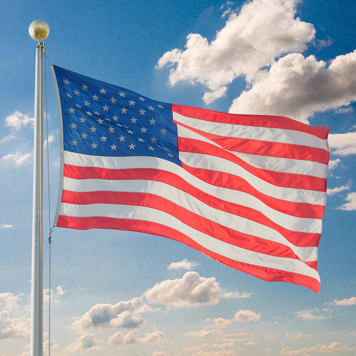Annin 15ft x 25ft Nyl-Glo American Flag - Image 2