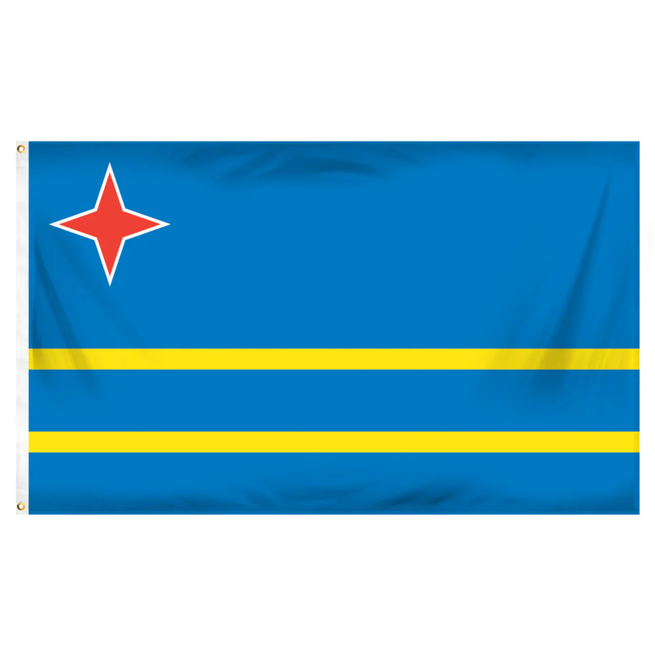 Aruba 3ft x 5ft Printed Polyester Flag