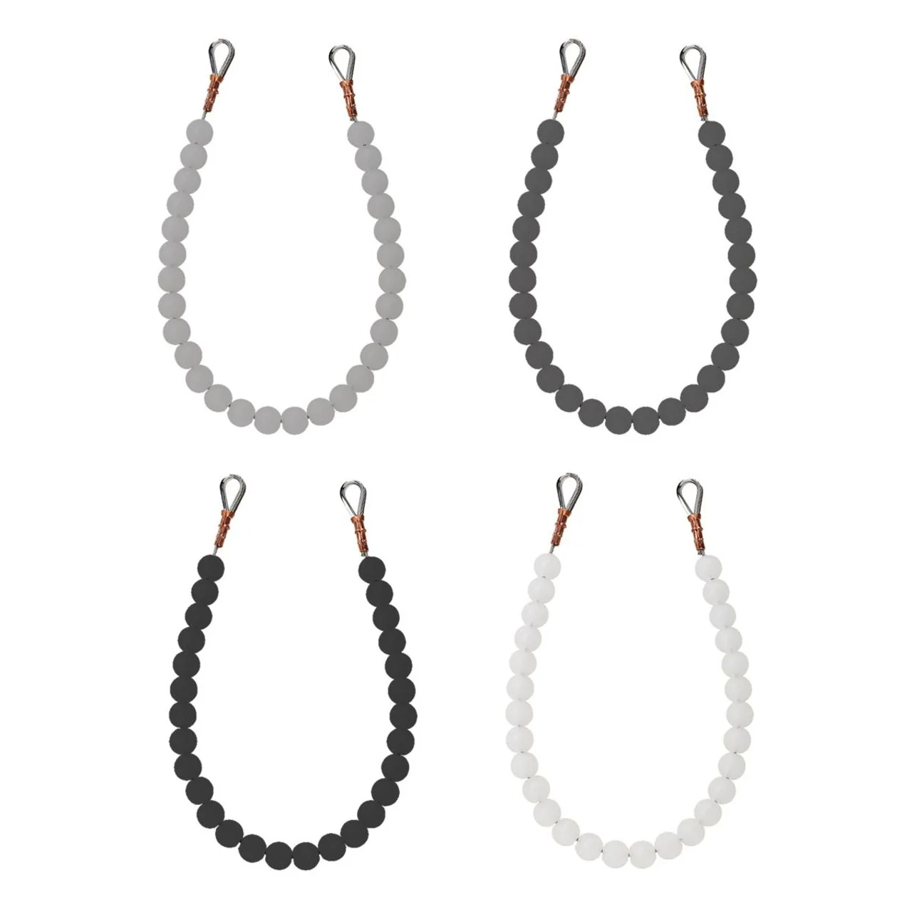 Beaded Retainer Ring - 12" butt end