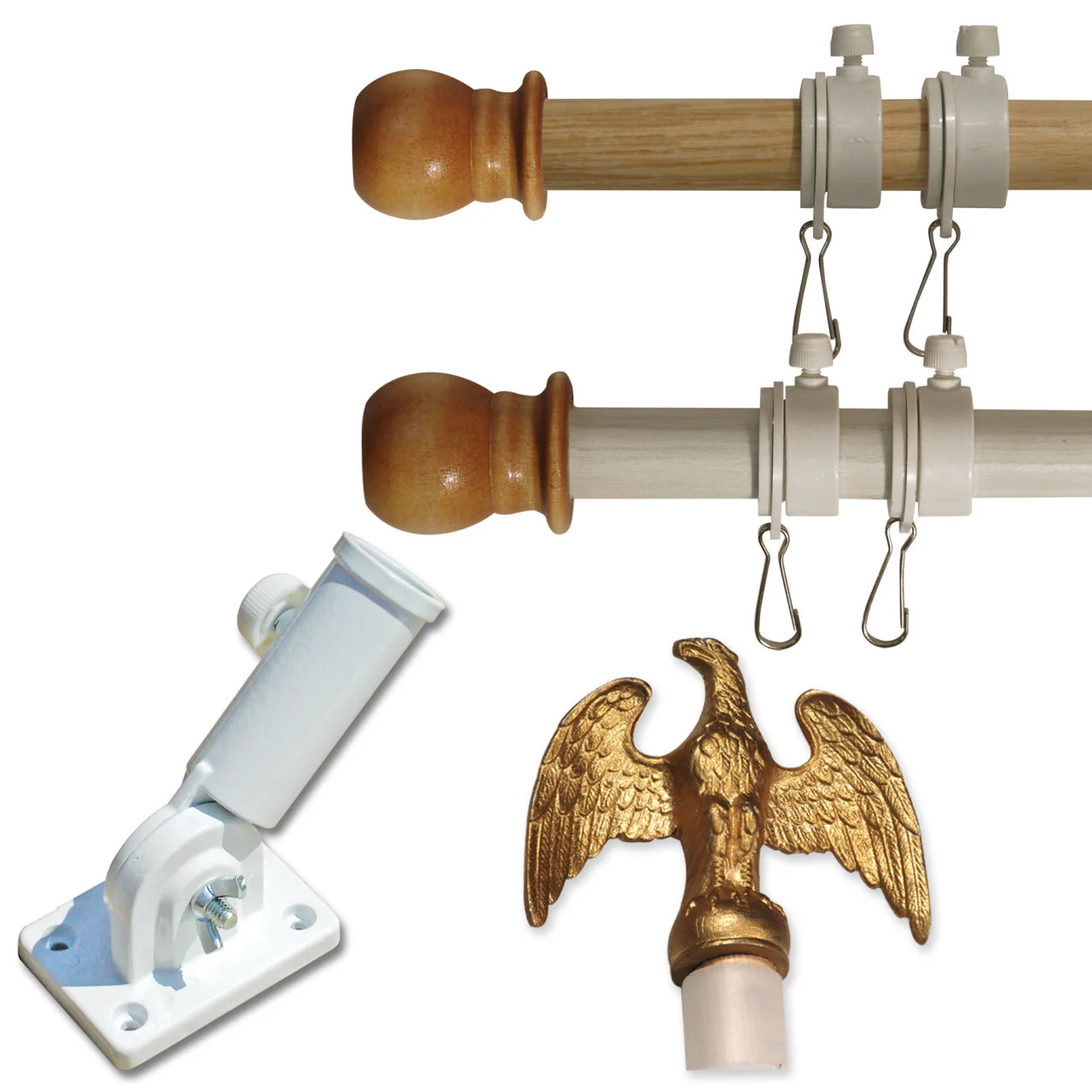 Super Tough Best Quality Outdoor Flag Pole Kit (No Flag) - Image 12