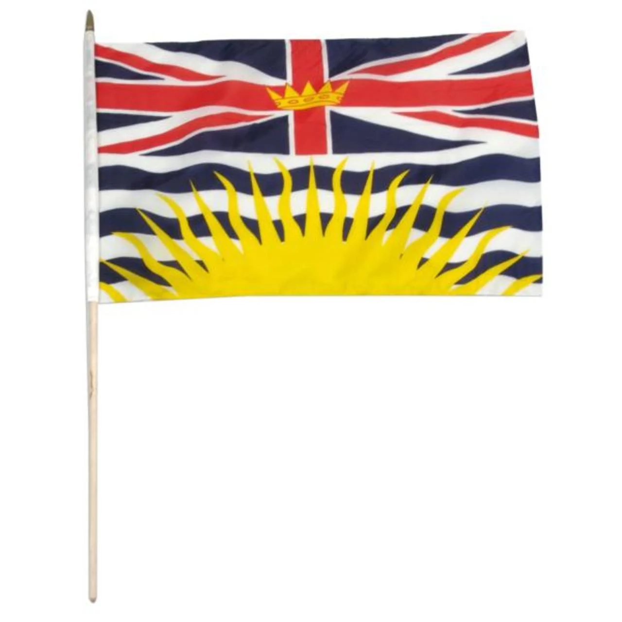 British Columbia 12 x 18 Inch Flag