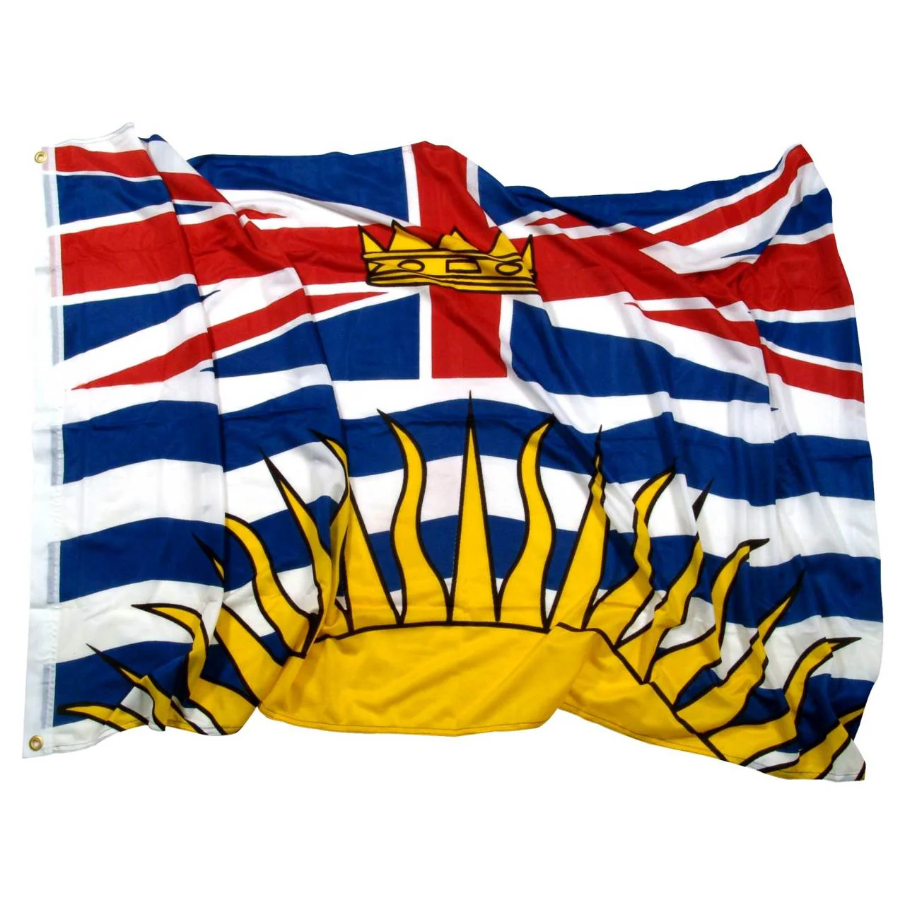 British Columbia - Canada - 3ft x 5ft Printed Polyester Flag - Image 2