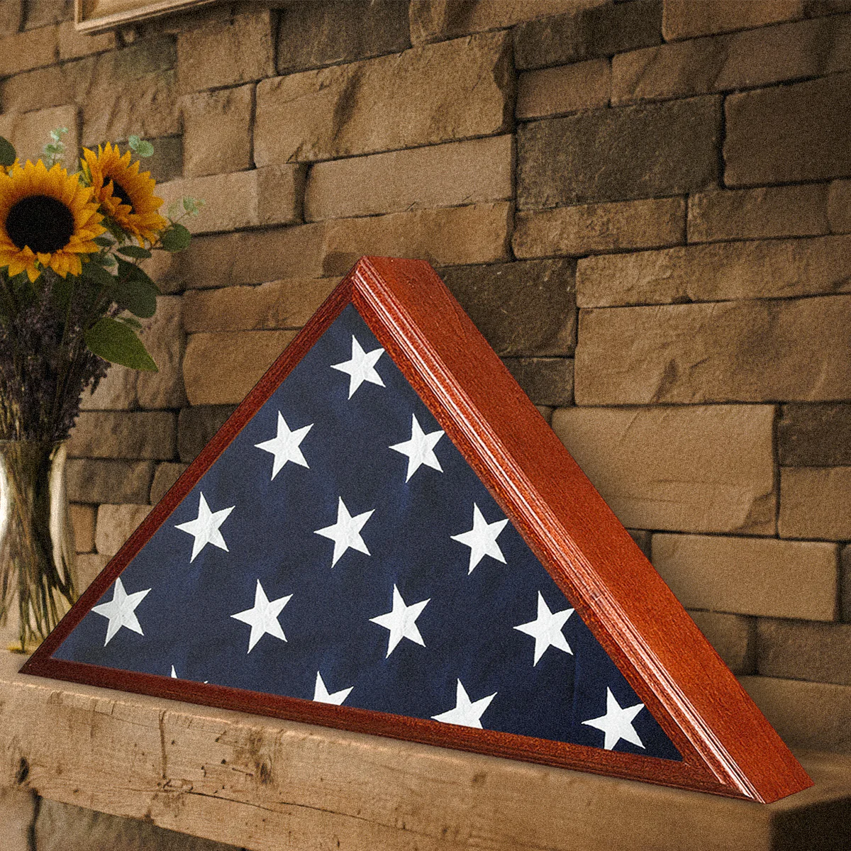 Grant Burial Flag Display Case for 5' x 9.5' Flag - Image 9