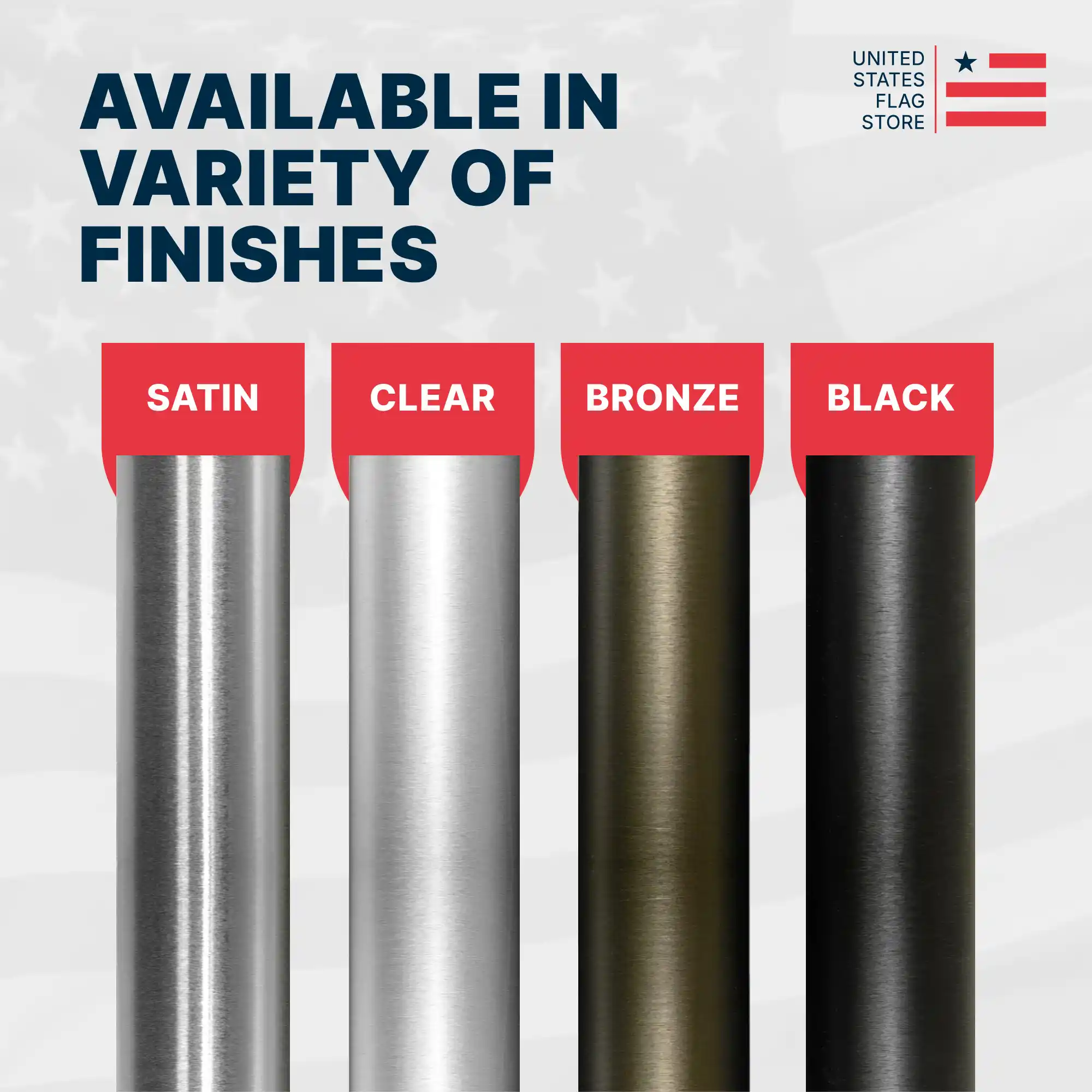 Super Tough 25ft Aluminum Sectional Heavy Duty Residential Flagpole - Satin Finish - Image 9