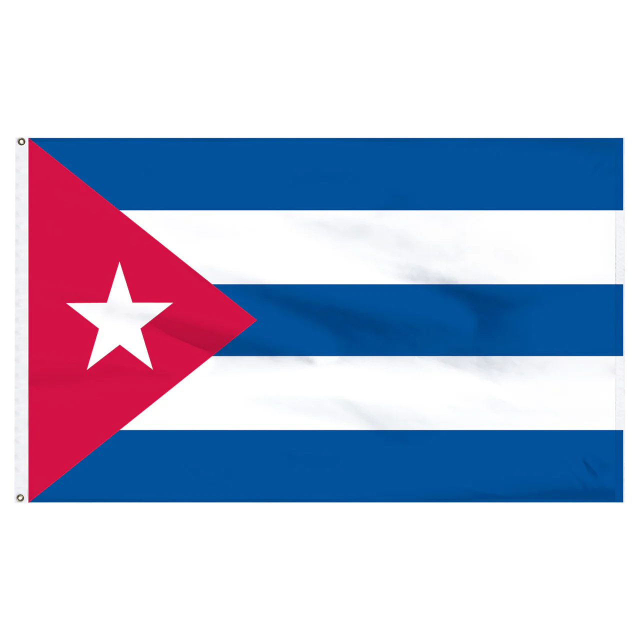 Cuba 5ft x 8ft Nylon Flag