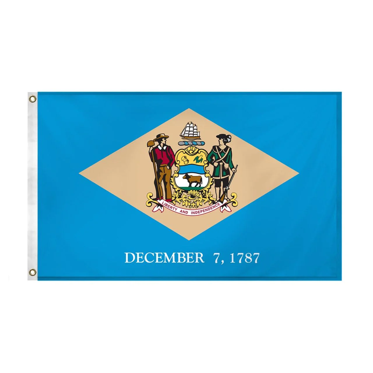 Super Tough Delaware Outdoor Nylon Flag 3' x 5'