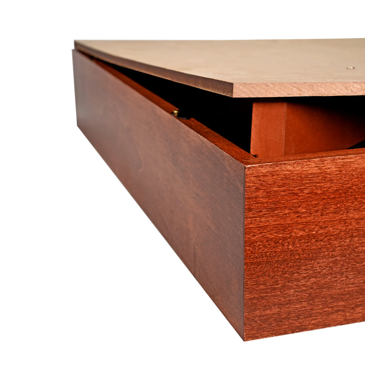 Madison Premium Flag and Certificate Display Case for 3' x 5' Flag - Cherry Finish - Image 9