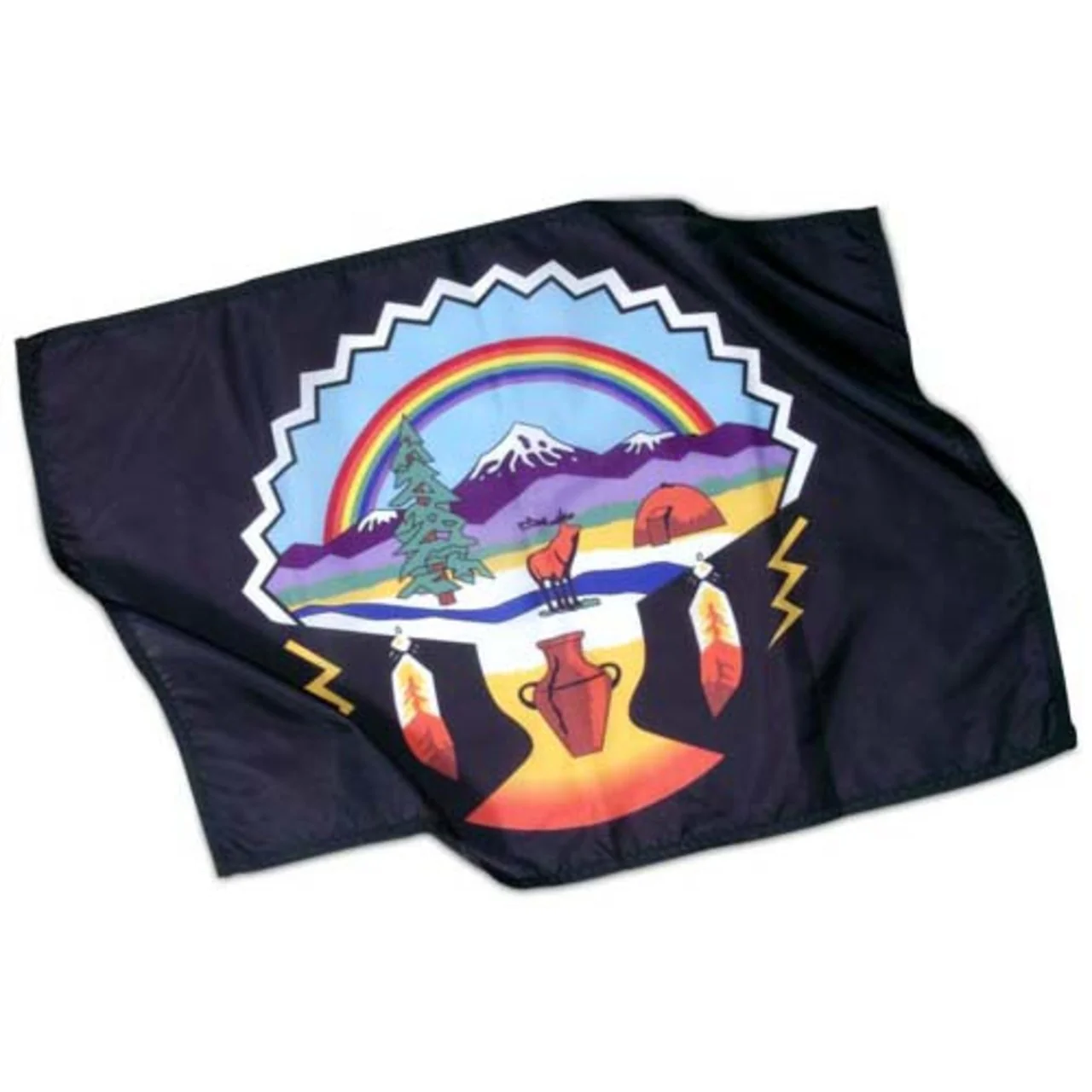 Double-Sided Digital Print Custom Nylon 2 x 3 ft. Flag - Image 3