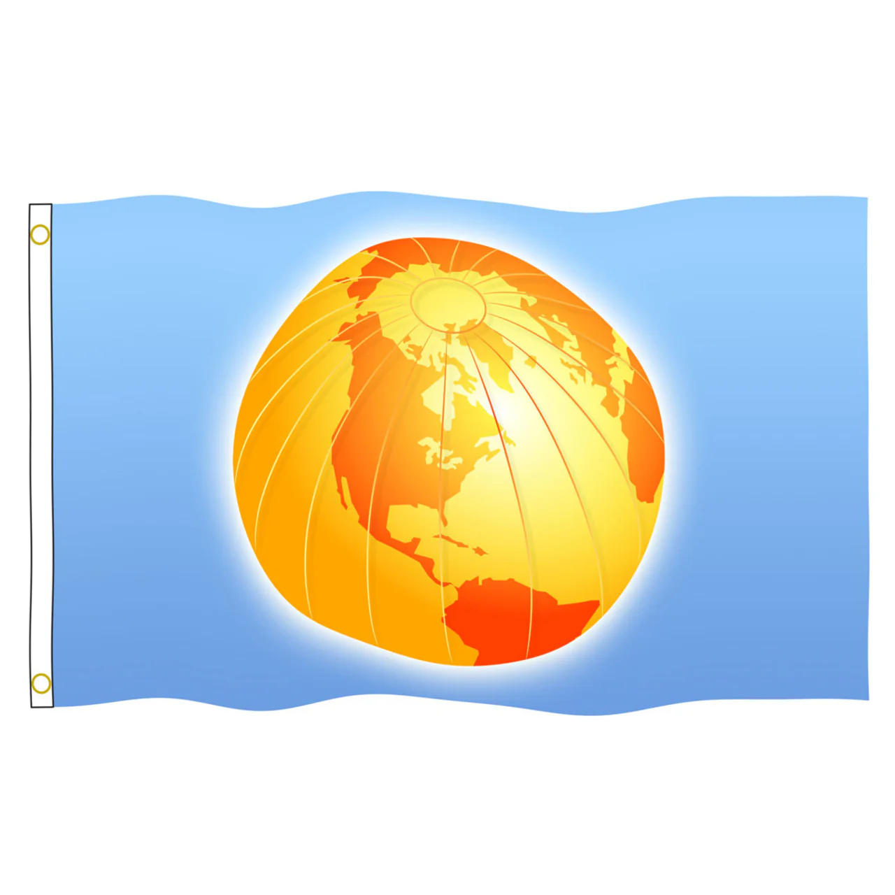 Double-Sided Digital Print Custom Nylon 3 x 5 ft. Flag - Image 2