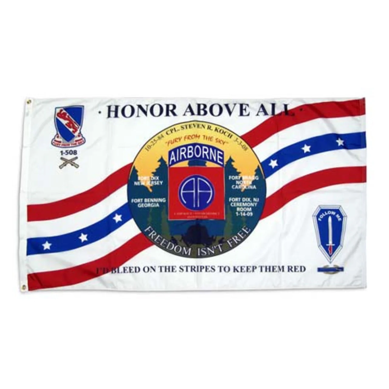 Double-Sided Digital Print Custom Nylon 5 x 8 ft. Flag - Image 3