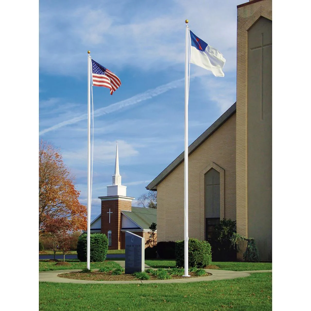 Estate Series 15ft Aluminum Flagpole - Image 6