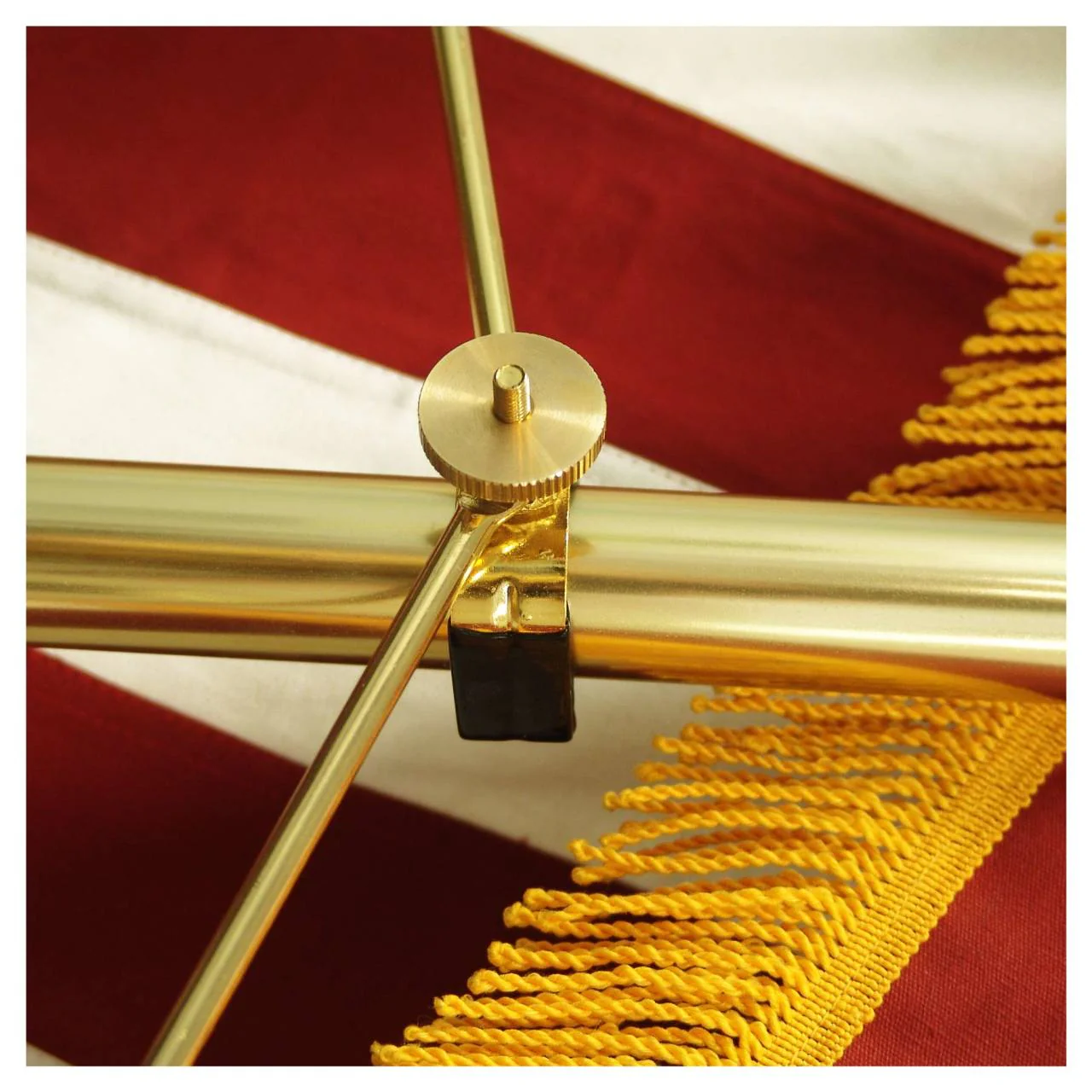 Super Tough Gold Flag Spreader for Indoor Flag - Image 4