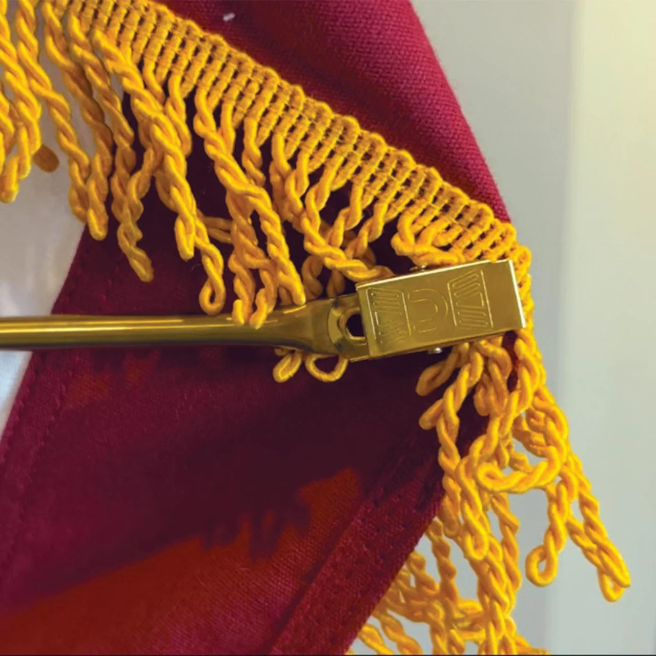 Super Tough Gold Flag Spreader for Indoor Flag - Image 8
