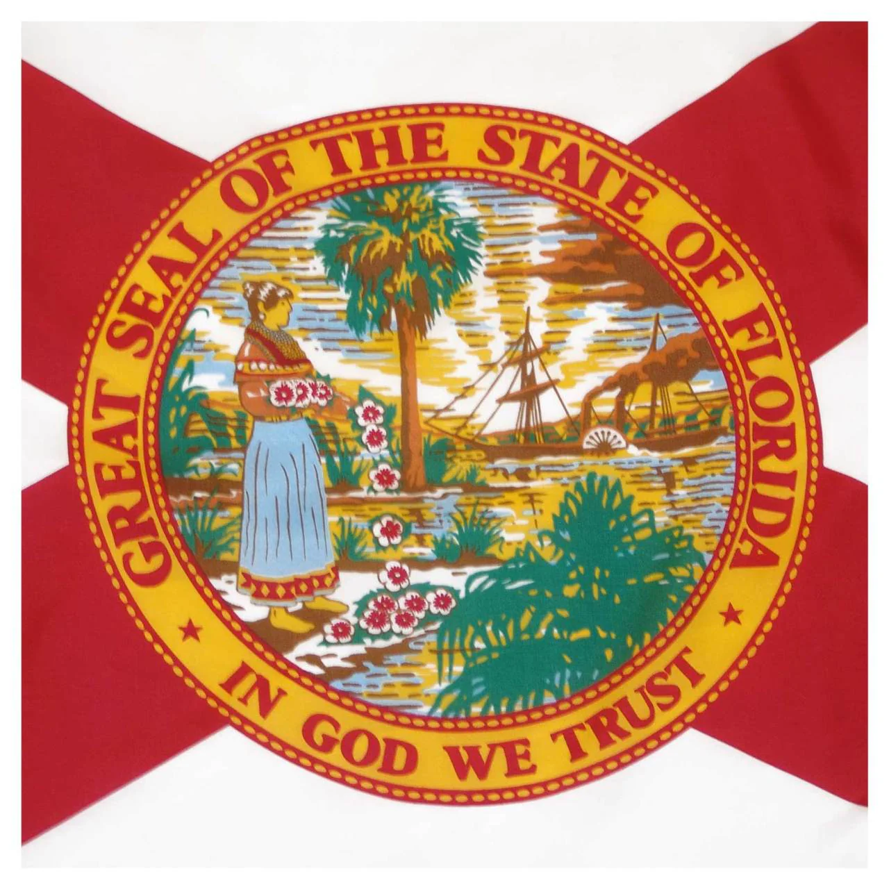 Florida Flag 5 x 8 Feet Nylon - Image 3