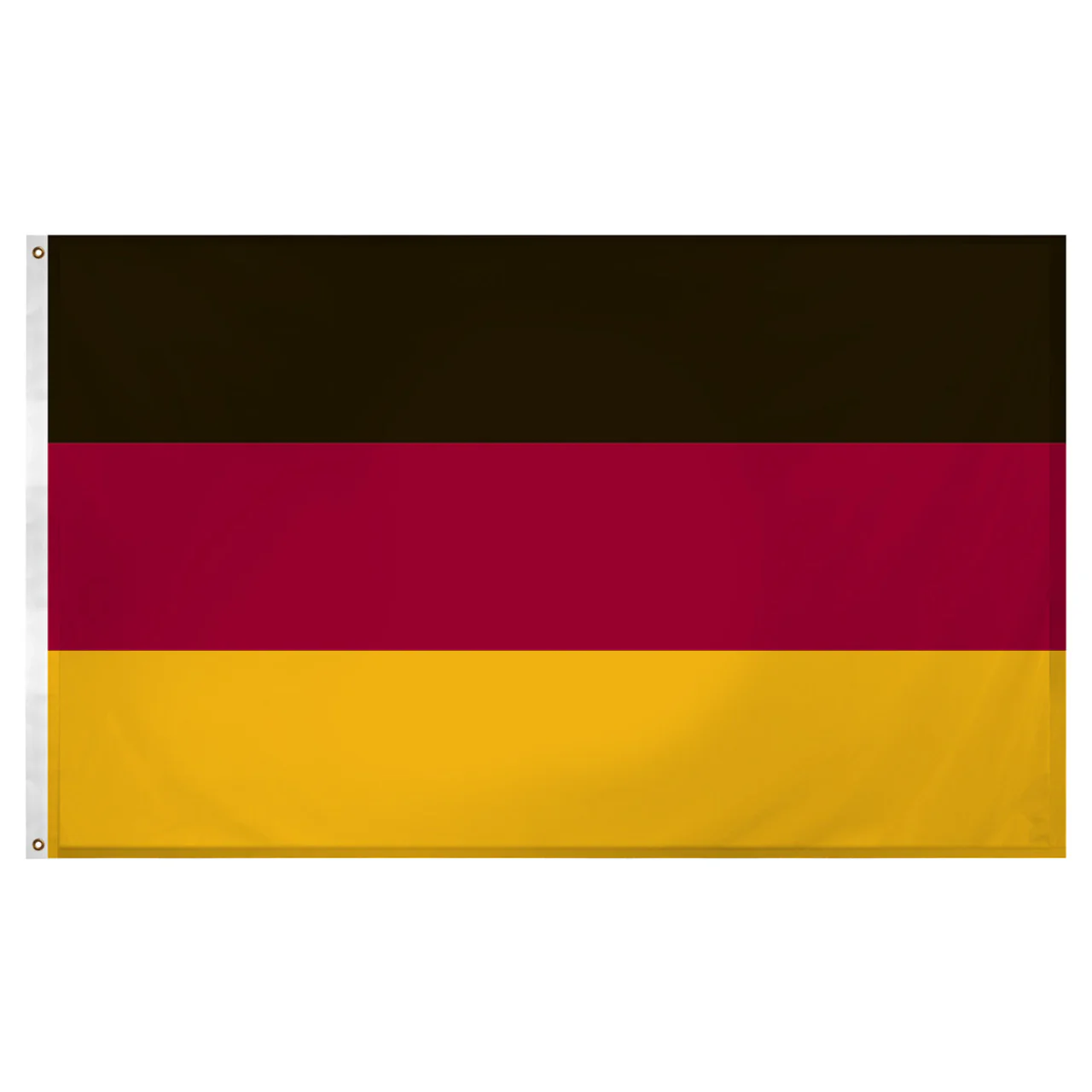 Germany flag 3ft x 5ft Super Knit polyester