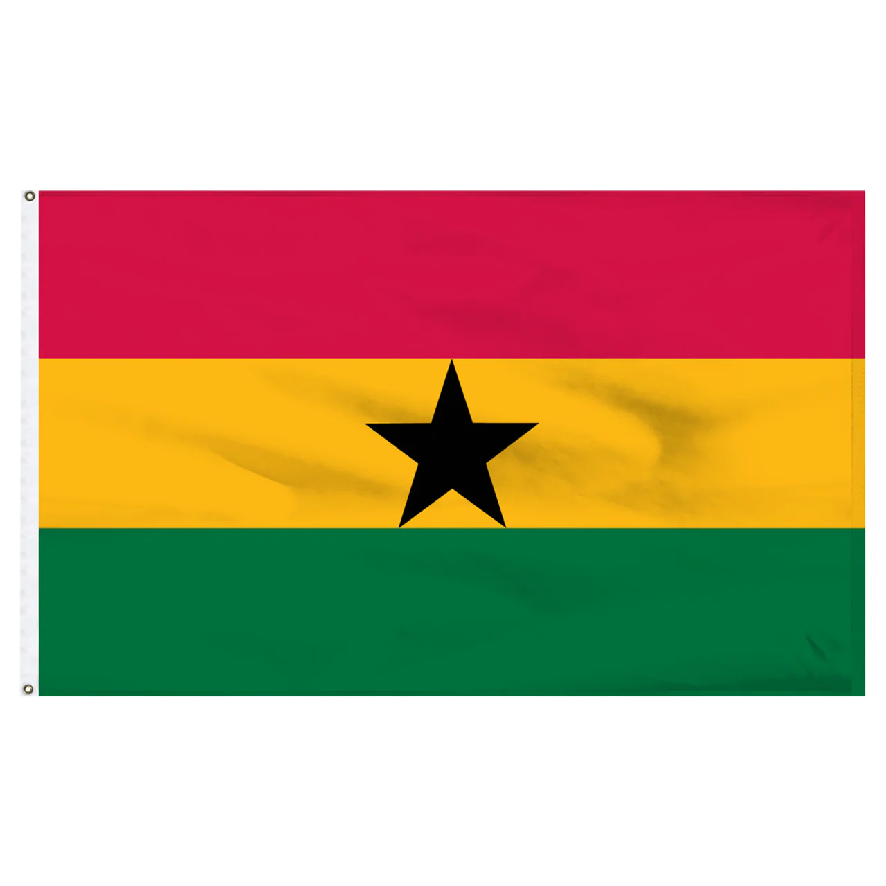 Ghana 4ft x 6ft Nylon Flag