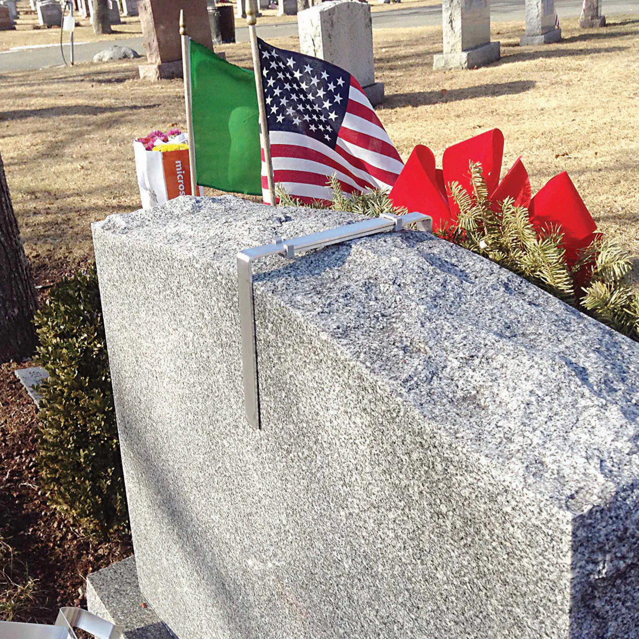 Headstone Wreath Hanger - Image 3
