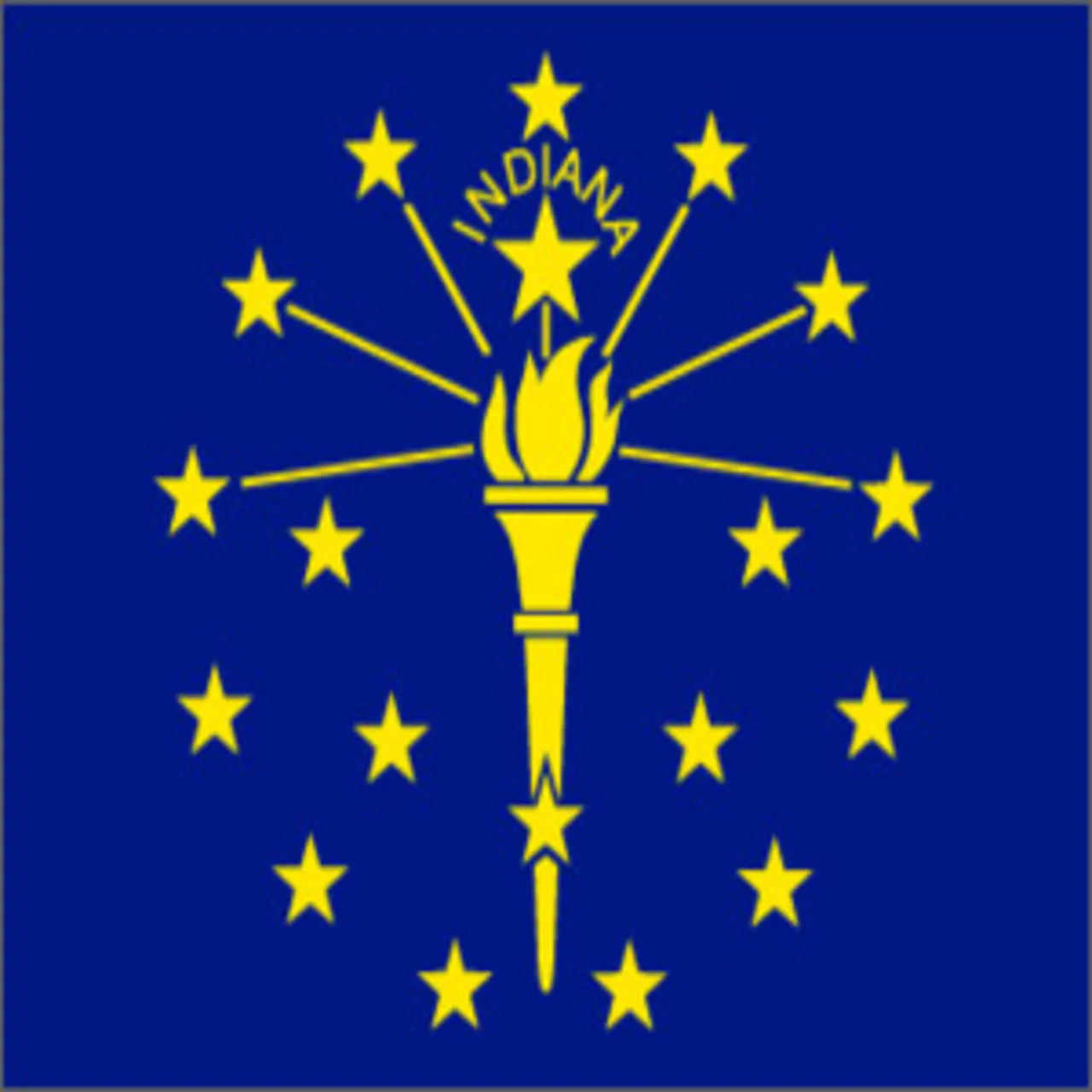 Indiana Flag 4 x 6 Feet Nylon - Image 2
