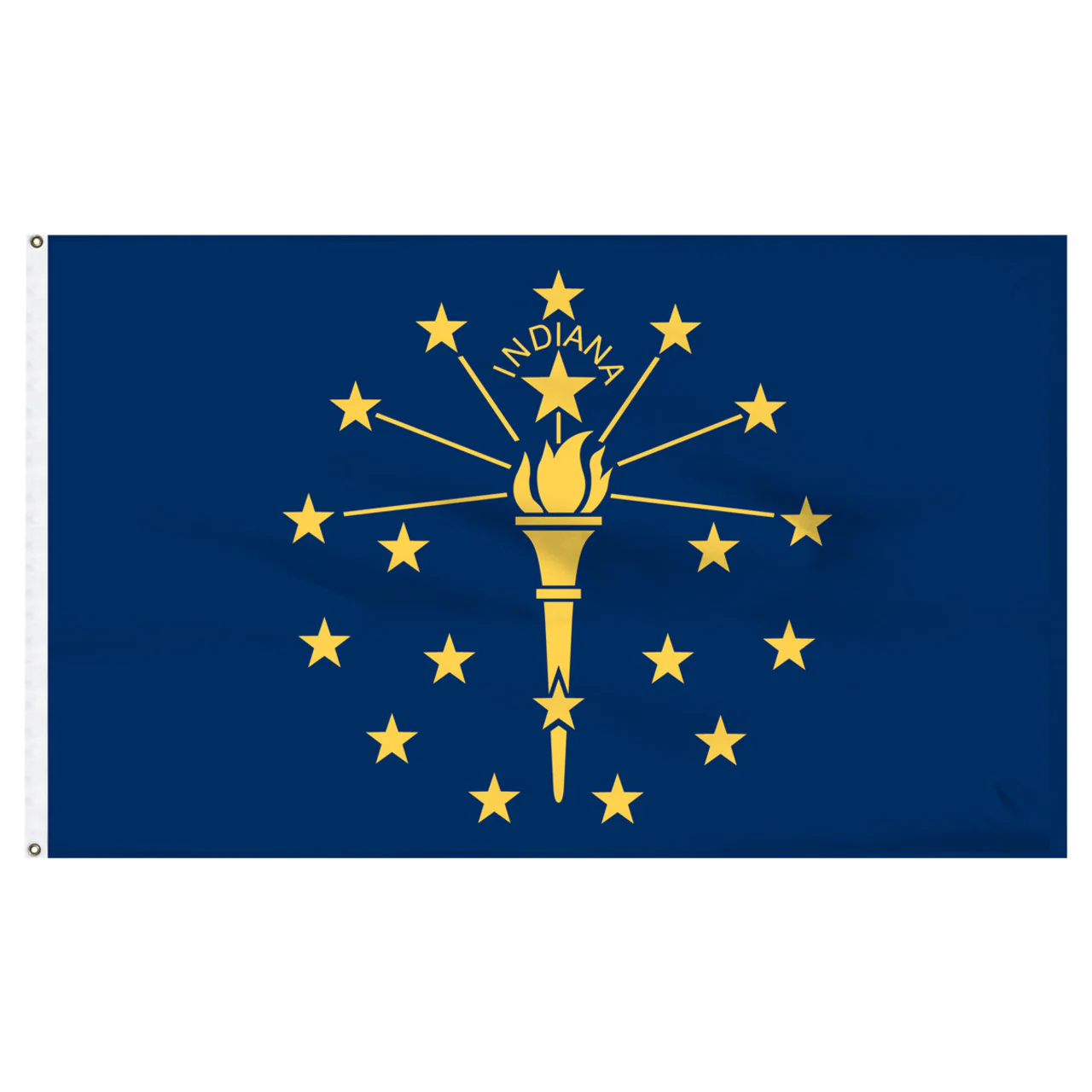 Indiana Flag 4 x 6 Feet Nylon - Image 3