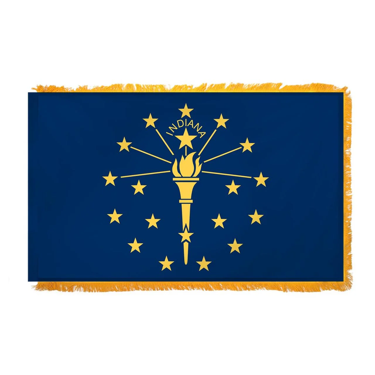 Super Tough Indiana Indoor Flag 3' x 5' Nylon