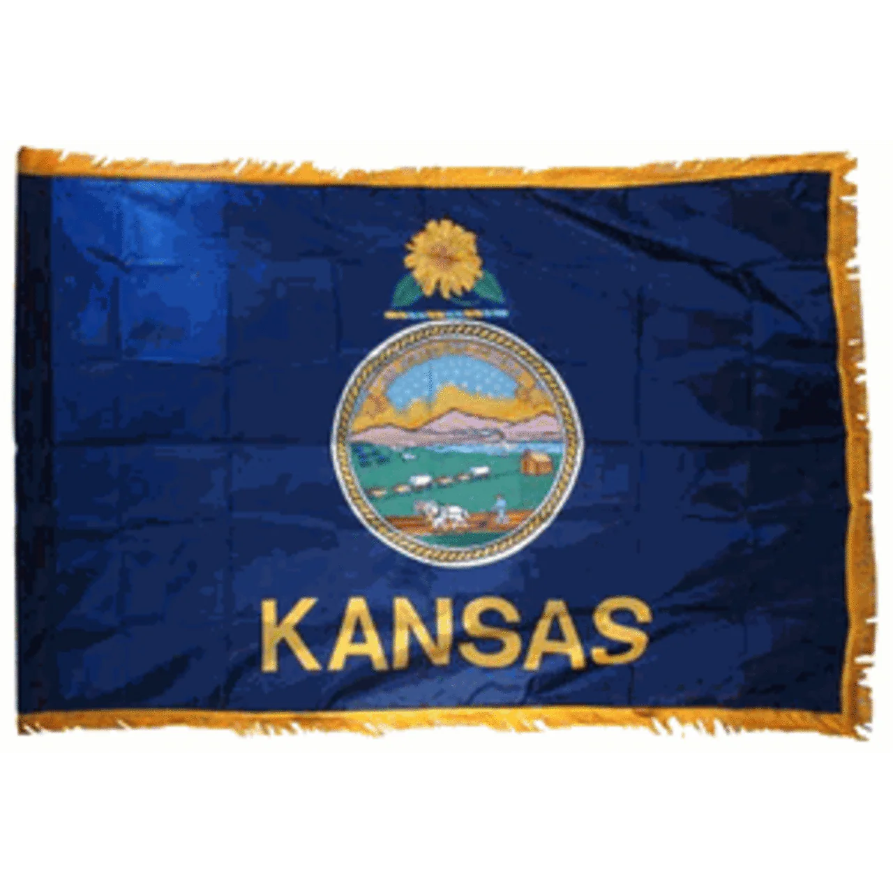 Kansas Flag 4 x 6 Feet Nylon - Image 2