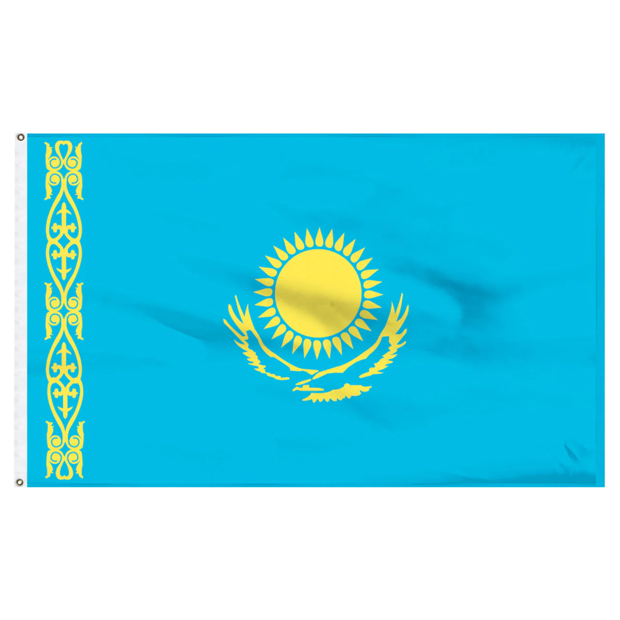 Kazakhstan Flag 3ft x 5ft Nylon