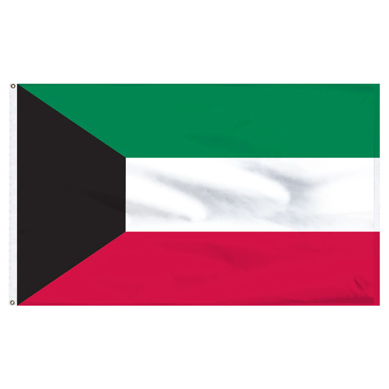 Kuwait Flag 3ft x 5ft Nylon