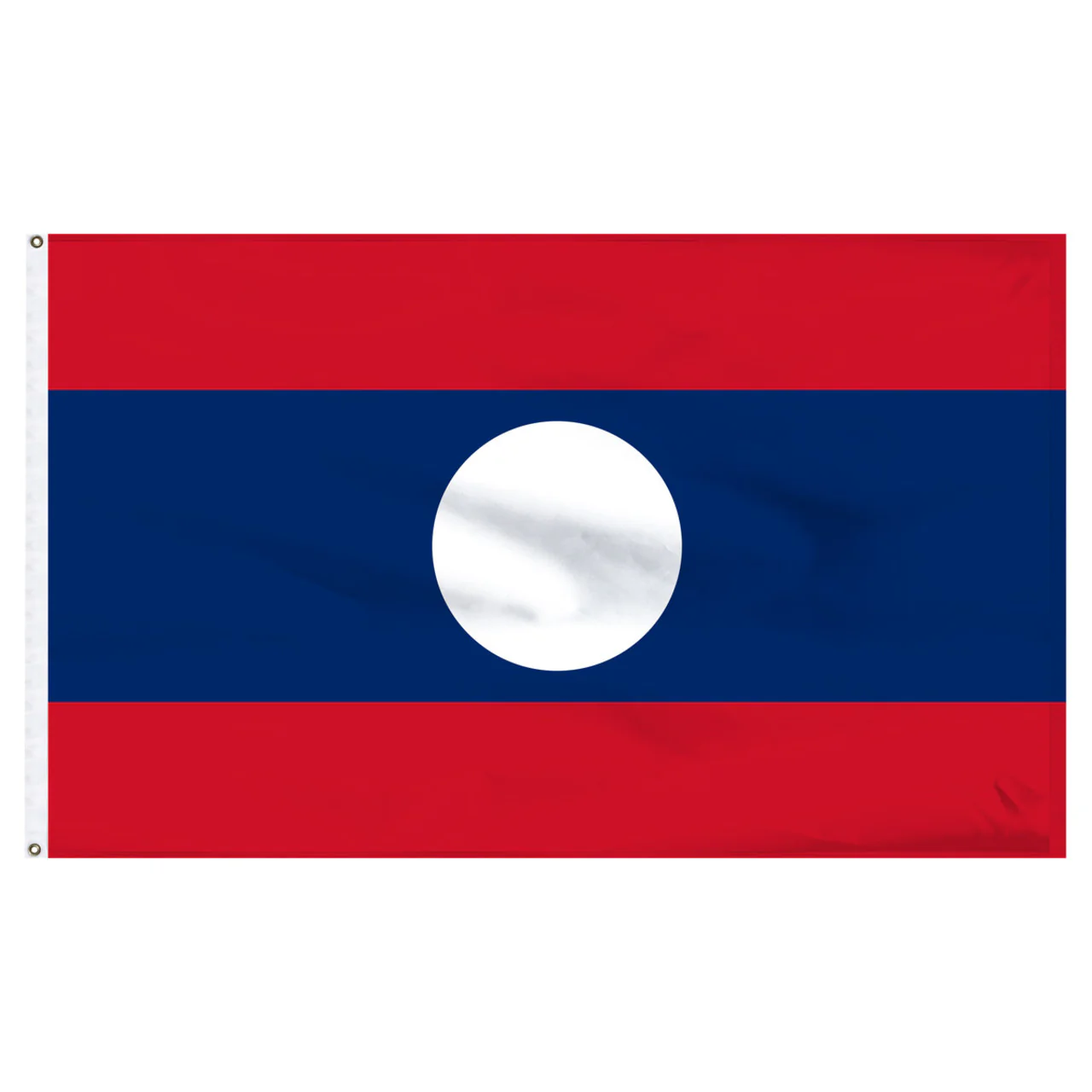 Laos 4ft x 6ft Nylon Flag