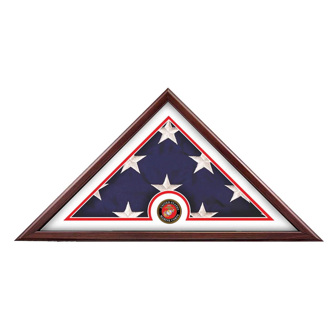 Liberty Flag Case for 5' x 9.5' Flag - Cherry Laminate with Matte - Image 5