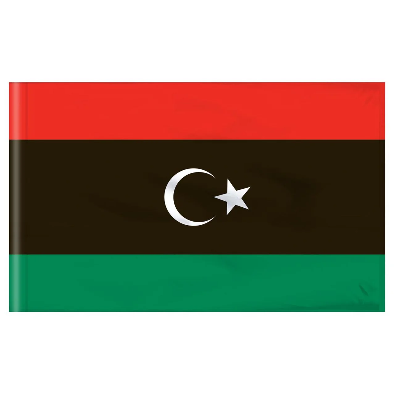 Libya 2ft x 3ft Nylon Flag - Image 2