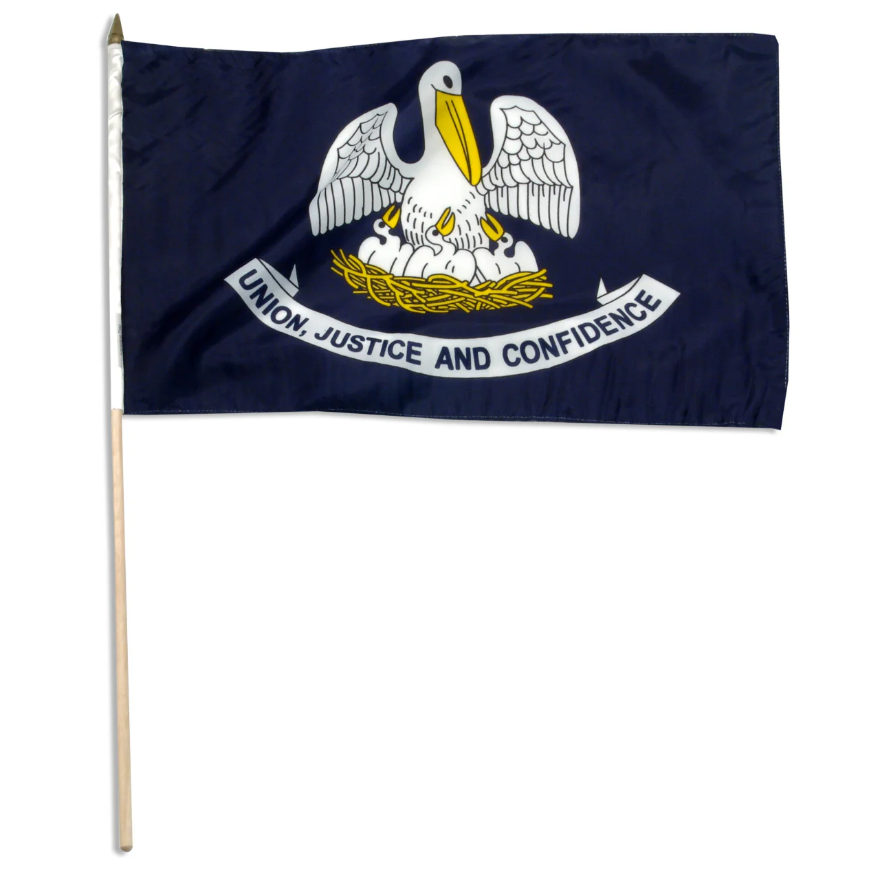Louisiana flag 12 x 18 inch
