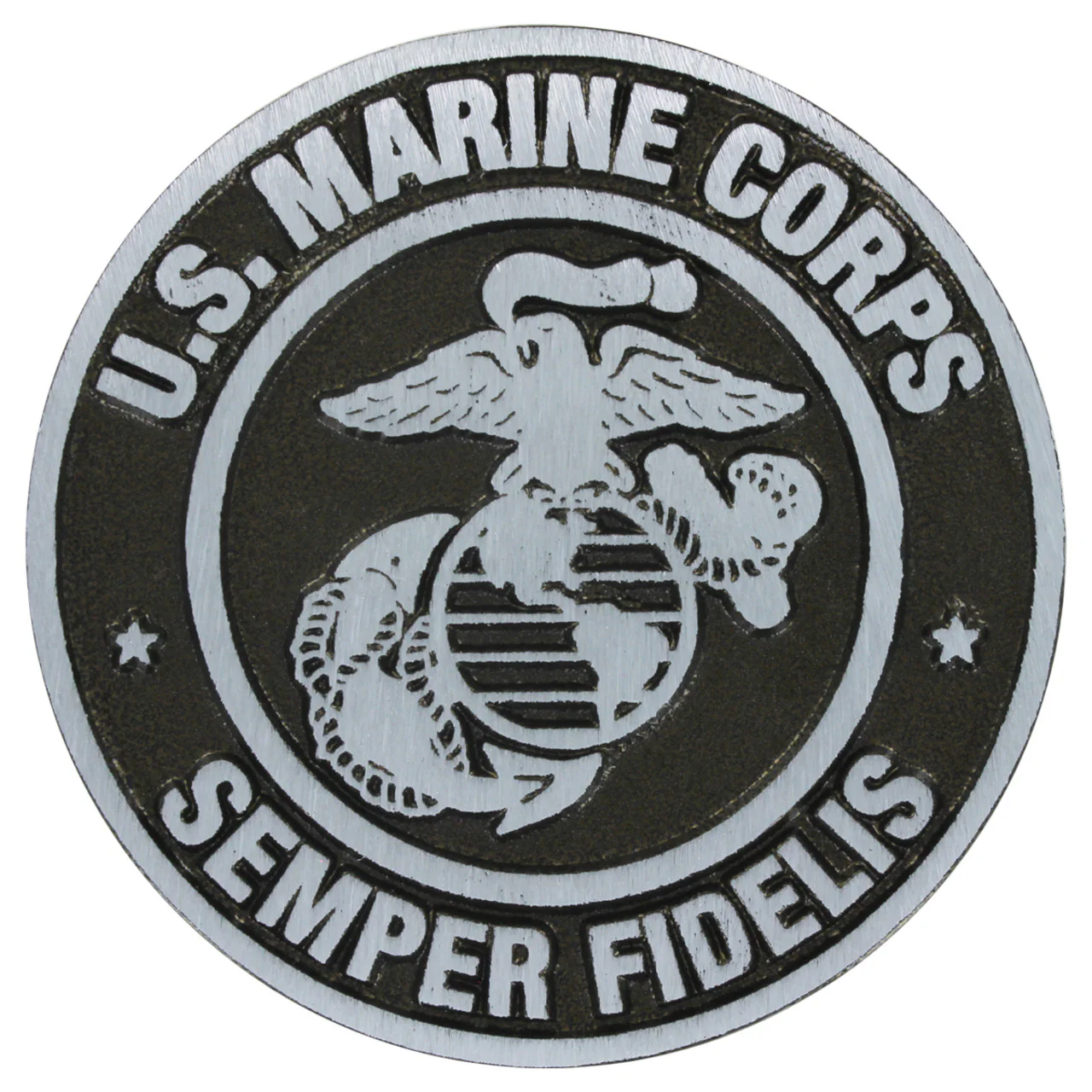 Marine Corps Grave Marker - Aluminum - Image 3