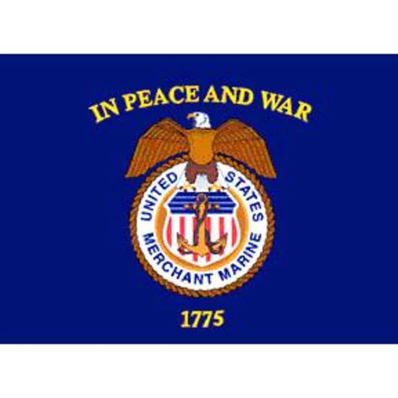 Merchant Marine 3ft x 5ft Nylon Flag - Image 5
