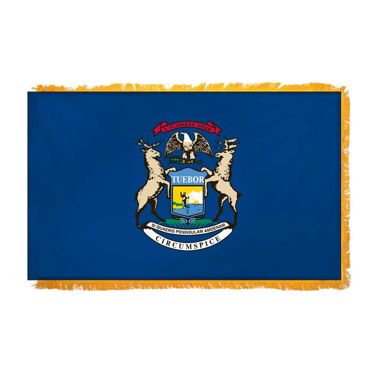 Super Tough Michigan Indoor Flag 3' x 5' Nylon