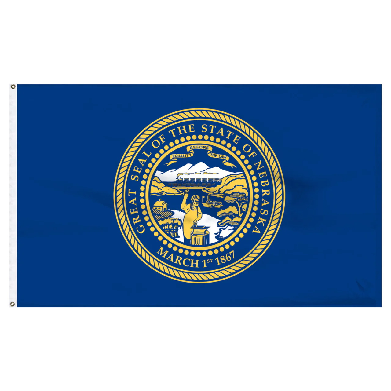 Nebraska flag 2 x 3 feet Nylon