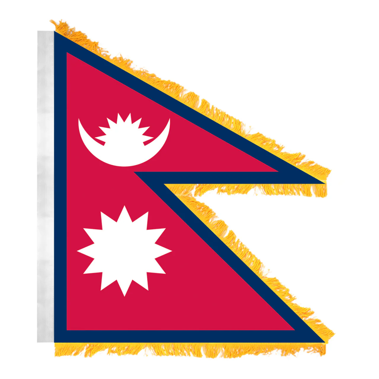 Nepal 4ft x 6ft Nylon Flag - Image 2