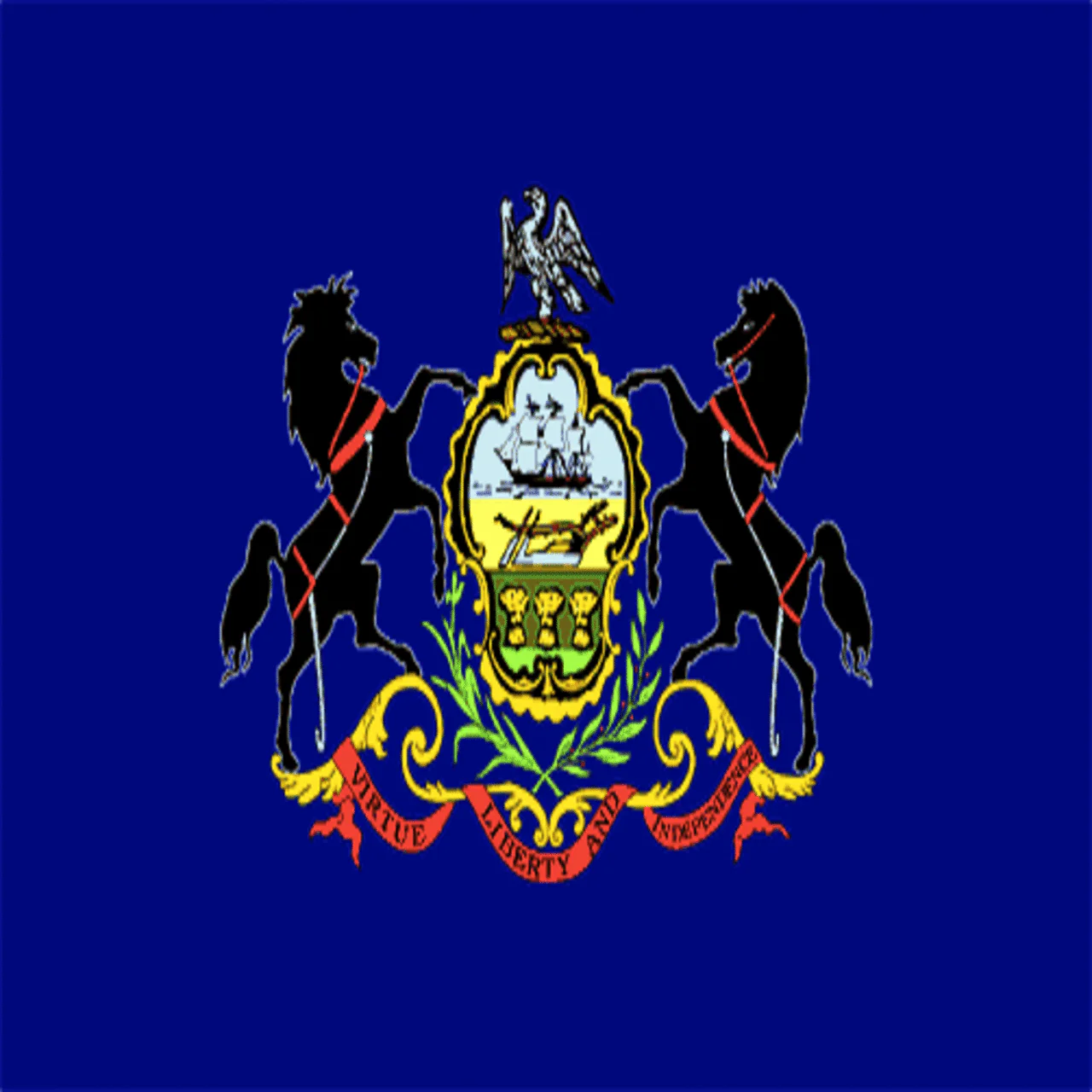 Pennsylvania Flag 4 x 6 Feet Nylon - Image 2
