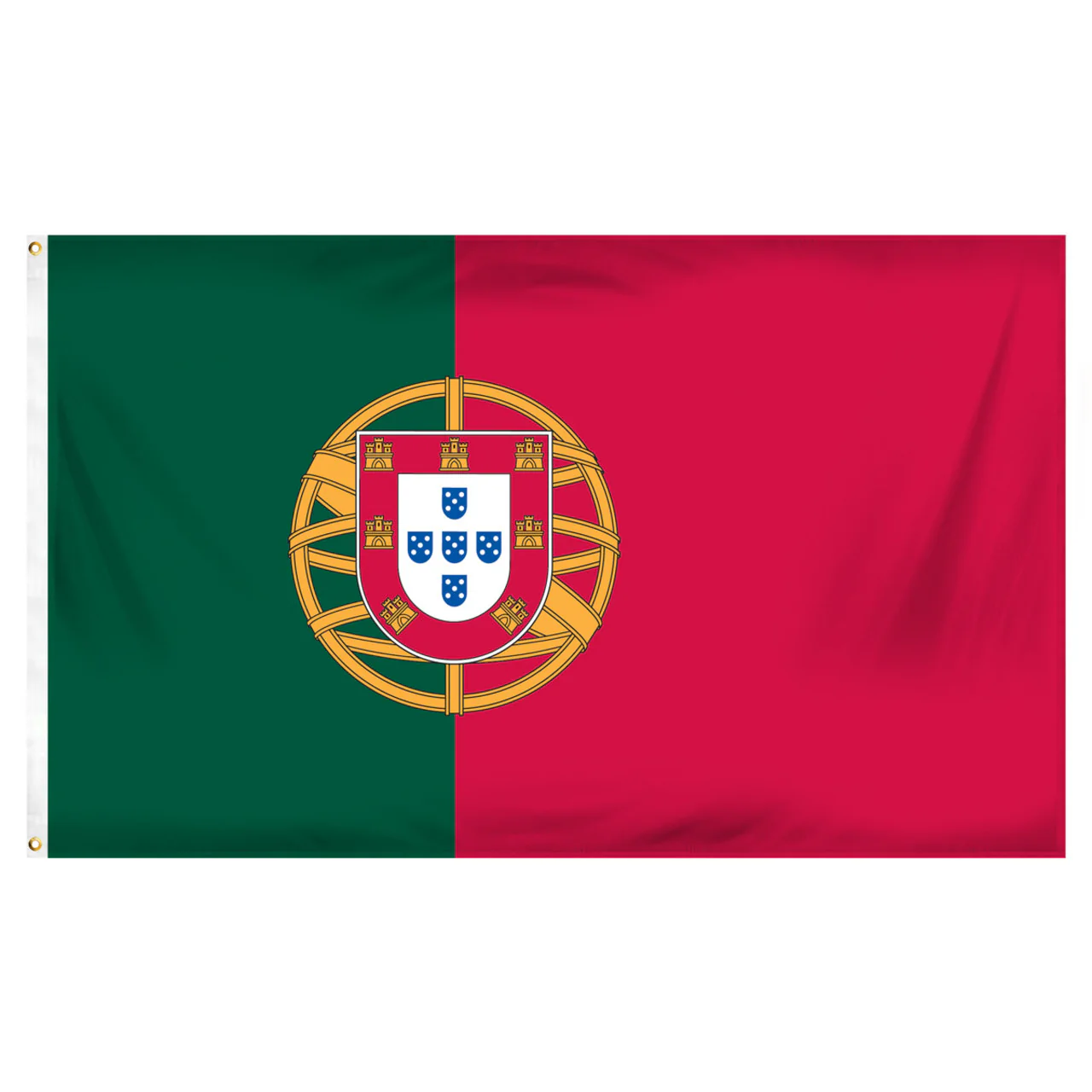 Portugal 3ft x 5ft Printed Polyester Flag