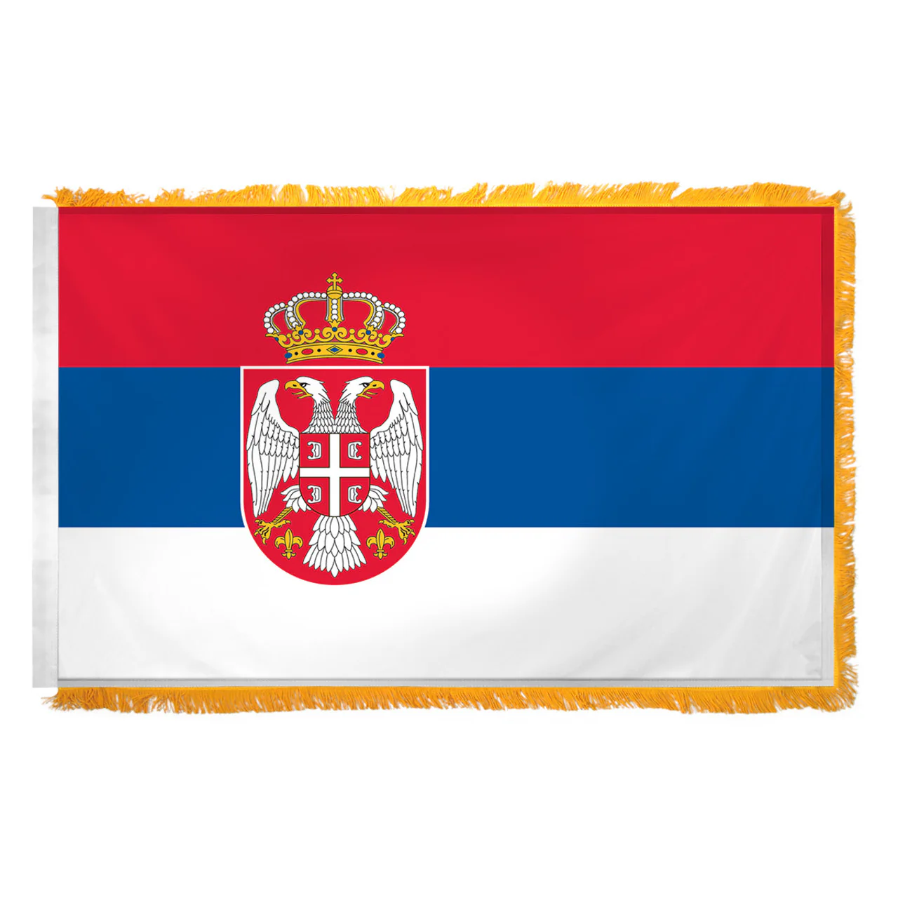 Serbia flag 3ft x 5ft Nylon - Image 2